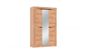 Флорида 90.02 Шкаф 3-х дверный с зеркалом (Олмеко)